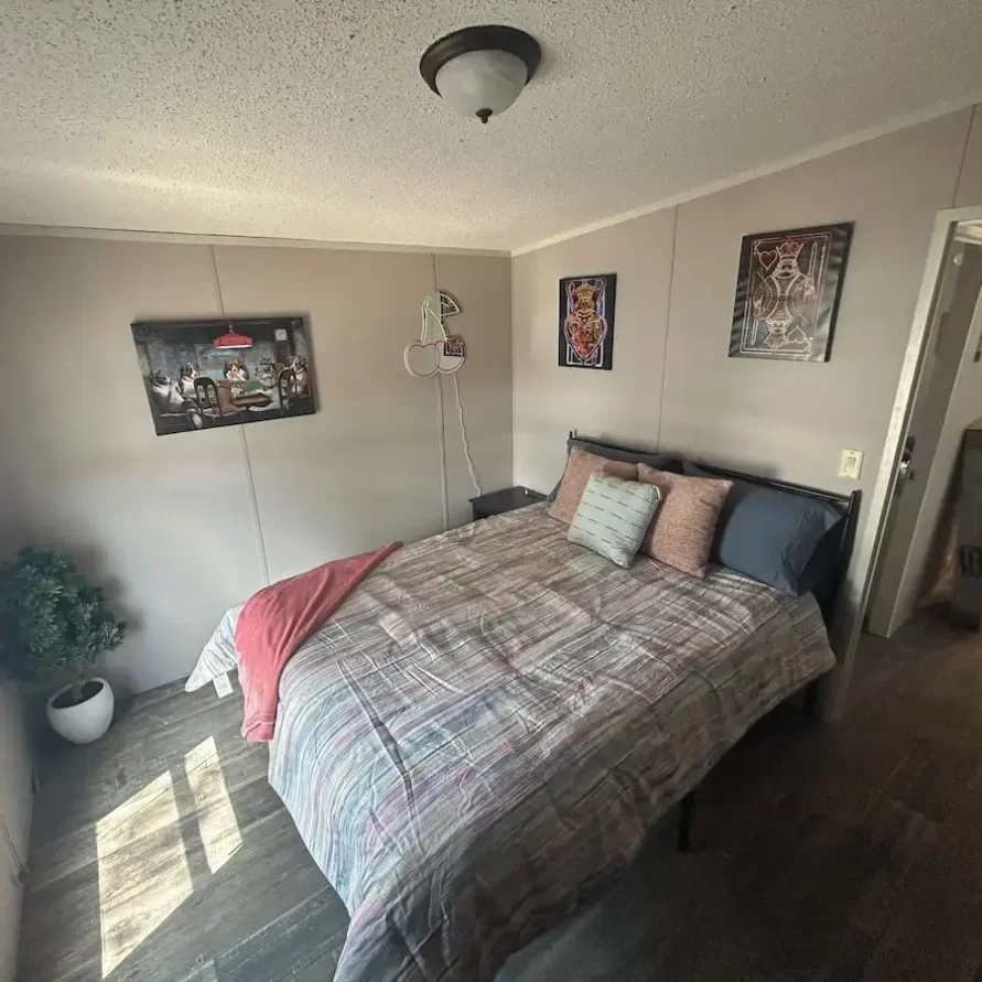 bedroom at The Haven River Lodge rental