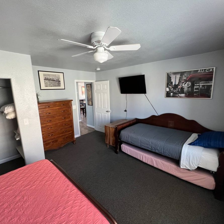 bedroom at The Haven River Lodge rental