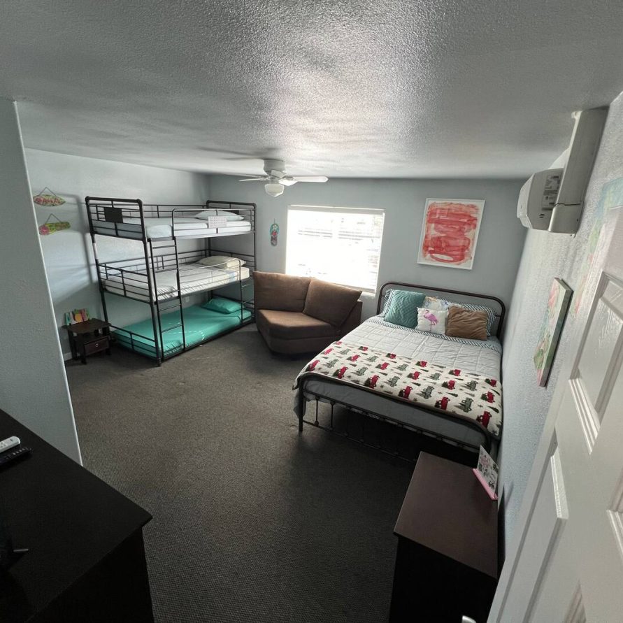bedroom at The Haven River Lodge rental