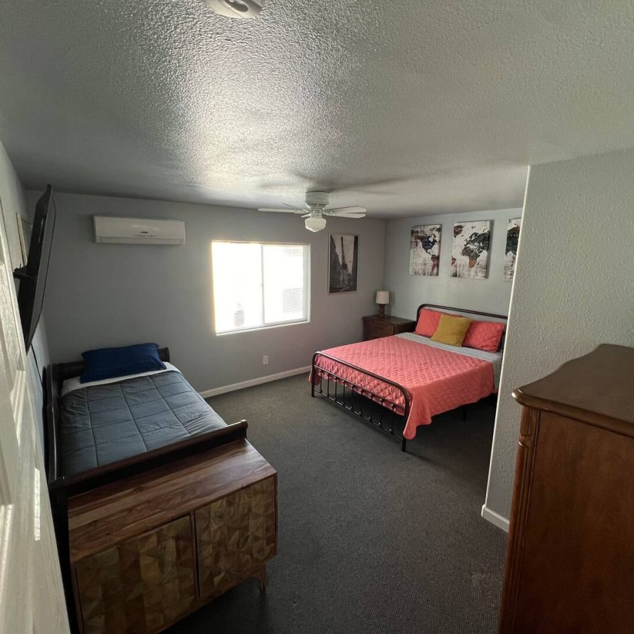 bedroom at The Haven River Lodge rental