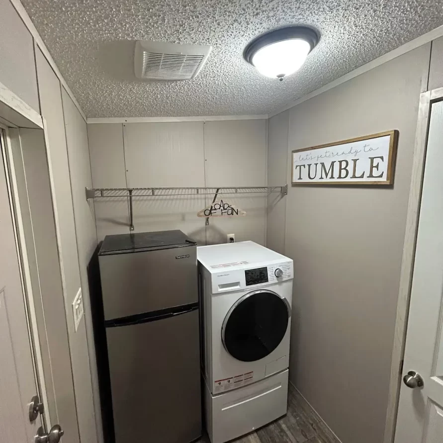 laundry area
