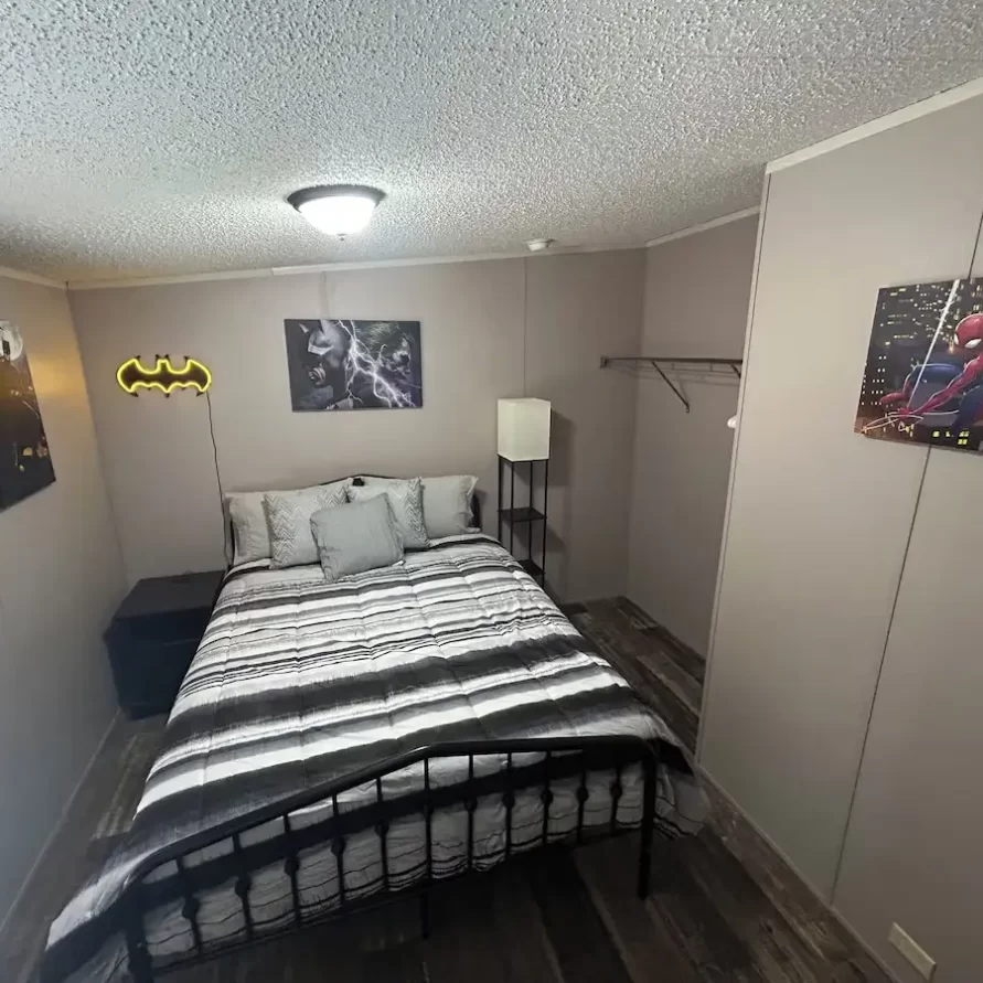 bedroom at The Haven River Lodge rental