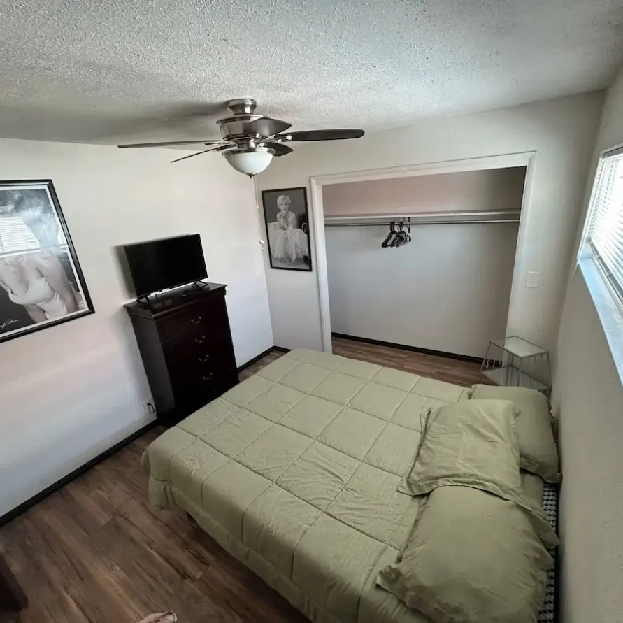 bedroom at The Haven River Lodge rental