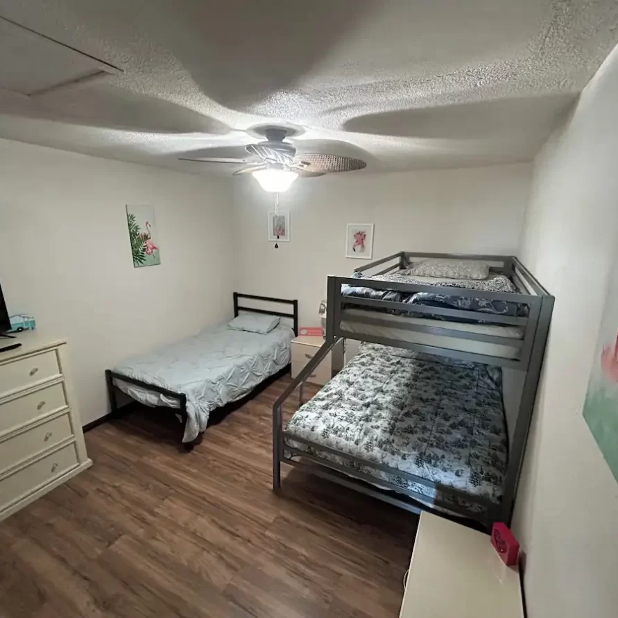 bedroom at The Haven River Lodge rental